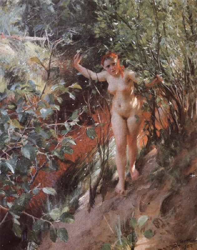 Anders Zorn Red sand oil painting picture